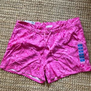 NWT Stella Parker drawstring tropical shorts